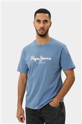 ΑΝΔΡΙΚΟ T-SHIRT ΜΕ LOGO PRINT REGULAR FIT - PM509428 ΜΠΛΕ ΑΝΟΙΧΤΟ PEPE JEANS