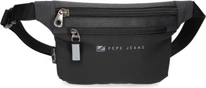 ΑΝΔΡΙΚΟ ΤΣΑΝΤΑΚΙ ΜΕΣΗΣ JARVIS 7127331-999 ΜΑΥΡΟ PEPE JEANS