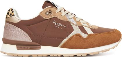 ΑΘΛΗΤΙΚΑ BRIT GLITTER W PLS400005 ΚΑΦΕ PEPE JEANS