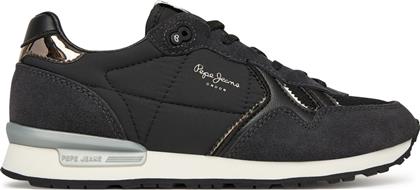 ΑΘΛΗΤΙΚΑ BRIT MIRROR W PLS400004 ΜΑΥΡΟ PEPE JEANS