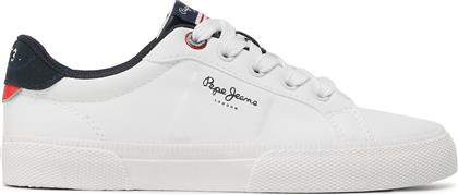 ΑΘΛΗΤΙΚΑ KENTON FLAG B PBS30547 ΛΕΥΚΟ PEPE JEANS