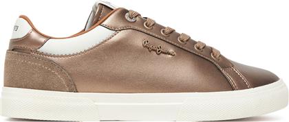 ΑΘΛΗΤΙΚΑ KENTON GLAM W PLS300005 ΧΡΥΣΟ PEPE JEANS