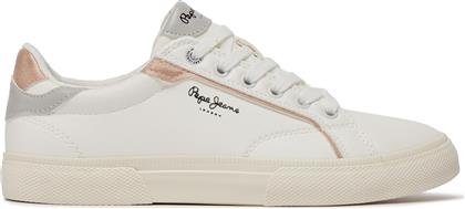 ΑΘΛΗΤΙΚΑ KENTON MIX W PLS31560 ΛΕΥΚΟ PEPE JEANS