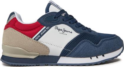 ΑΘΛΗΤΙΚΑ LONDON URBAN B PBS40002 ΣΚΟΥΡΟ ΜΠΛΕ PEPE JEANS