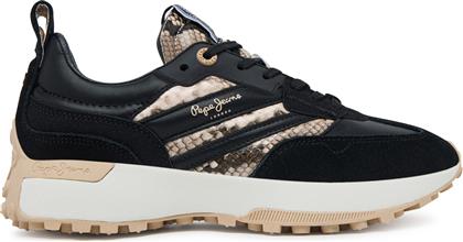 ΑΘΛΗΤΙΚΑ LUCKY FENIX PLS600019 ΜΑΥΡΟ PEPE JEANS