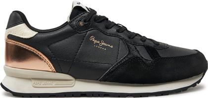 ΑΘΛΗΤΙΚΑ PLS40026 ΜΑΥΡΟ PEPE JEANS