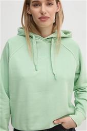 ΜΠΛΟΥΖΑ FELICITY HOODIE ΧΡΩΜΑ: ΠΡΑΣΙΝΟ, ΜΕ ΚΟΥΚΟΥΛΑ, PL581462 PEPE JEANS