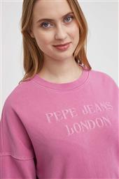 ΜΠΛΟΥΖΑ KELLY ΧΡΩΜΑ: ΡΟΖ PL581426 PEPE JEANS