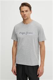 ΜΠΛΟΥΖΑΚΙ SOMERS TEE ΧΡΩΜΑ: ΓΚΡΙ, PM509649 PEPE JEANS