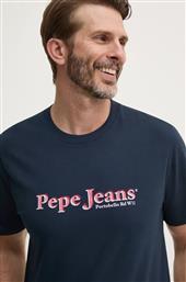 ΜΠΛΟΥΖΑΚΙ SOMERS TEE ΧΡΩΜΑ: ΝΑΥΤΙΚΟ ΜΠΛΕ, PM509649 PEPE JEANS