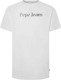 CLIFTON ΑΝΔΡΙΚΟ T-SHIRT PM509374-800 ΛΕΥΚΟ PEPE JEANS