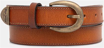 ΔΕΡΜΑΤΙΝΗ ΖΩΝΗ ΓΥΝΑΙΚΕΙΑ, ΧΡΩΜΑ: ΚΑΦΕ, PL020879 PEPE JEANS