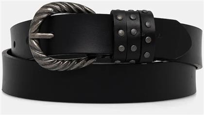 ΔΕΡΜΑΤΙΝΗ ΖΩΝΗ HALSEY BELT ΧΡΩΜΑ: ΜΑΥΡΟ, PL020856 PEPE JEANS από το ANSWEAR