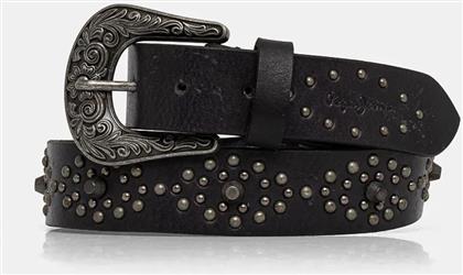 ΔΕΡΜΑΤΙΝΗ ΖΩΝΗ KENDALL BELT ΧΡΩΜΑ: ΜΑΥΡΟ, PL020854 PEPE JEANS από το ANSWEAR