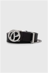 ΔΕΡΜΑΤΙΝΗ ΖΩΝΗ LETI BELT ΧΡΩΜΑ: ΜΑΥΡΟ PL020839 PEPE JEANS