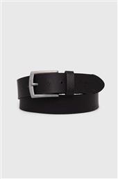 ΔΕΡΜΑΤΙΝΗ ΖΩΝΗ PALMER BELT ΧΡΩΜΑ: ΜΑΥΡΟ, PM021024 PEPE JEANS