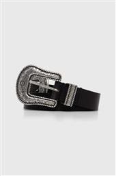 ΔΕΡΜΑΤΙΝΗ ΖΩΝΗ SARA BELT ΧΡΩΜΑ: ΜΑΥΡΟ PL020842 PEPE JEANS