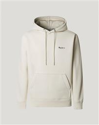 DROP 2A MACBETH SMALL LOGO PLAIN HOODIE ΦΟΥΤΕΡ ΑΝΔΡΙΚΟ PEPE JEANS
