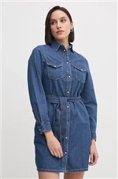 ΦΟΡΕΜΑ ΤΖΙΝ REGULAR DENIM DRESS ΧΡΩΜΑ: ΜΠΛΕ, PL953581HX6 PEPE JEANS