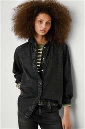 ΓΥΝΑΙΚΕΙΟ DENIM ΠΟΥΚΑΜΙΣΟ OVERSIZED FIT ''ODILE'' - PL3051236 ΜΑΥΡΟ PEPE JEANS