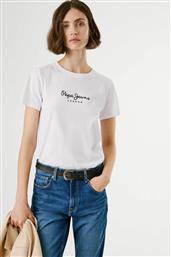 ΓΥΝΑΙΚΕΙΟ T-SHIRT ΜΕ LOGO PRINT ''BERENICE'' - PL5000041 ΛΕΥΚΟ PEPE JEANS