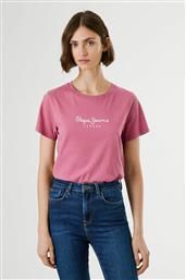 ΓΥΝΑΙΚΕΙΟ T-SHIRT ΜΕ LOGO PRINT ''BERENICE'' - PL5000041 ΡΟΖ PEPE JEANS