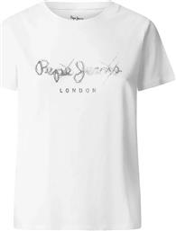 ΓΥΝΑΙΚΕΙΟ T-SHIRT ΜΕ PRINT ''LETICIA'' - PL505997 ΛΕΥΚΟ PEPE JEANS