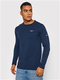 LONGSLEEVE ORIGINAL BASIC 2 PM508211 ΣΚΟΥΡΟ ΜΠΛΕ SLIM FIT PEPE JEANS