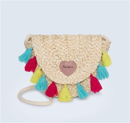 OLIVE STRAW BAG PG030394-325 PEPE JEANS