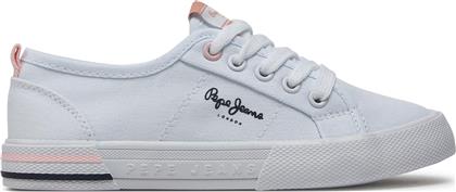 ΠΑΝΙΝΑ ΠΑΠΟΥΤΣΙΑ BRADY BASIC G PGS30604 ΛΕΥΚΟ PEPE JEANS