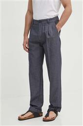 ΠΑΝΤΕΛΟΝΙ RELAXED PLEATED LINEN PANTS RELAXED PLEATED LINEN PANTS ΧΡΩΜΑ: ΓΚΡΙ, PM211700 PM211700 PEPE JEANS