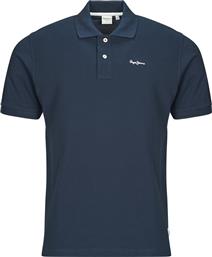 ΠΟΛΟ ΜΕ ΚΟΝΤΑ ΜΑΝΙΚΙΑ ESSENTIAL POLO CONTRAST LOGO PEPE JEANS