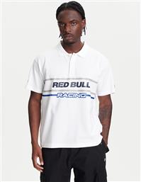 POLO RED BULL RACING MOTO PANEL RM540017 ΛΕΥΚΟ REGULAR FIT PEPE JEANS