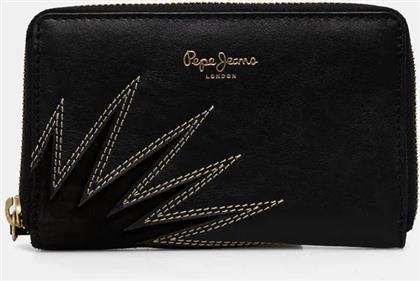 ΠΟΡΤΟΦΟΛΙ EDEN WALLET ΧΡΩΜΑ: ΜΑΥΡΟ, PL070259 PEPE JEANS