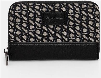 ΠΟΡΤΟΦΟΛΙ JACQUARD WALLET ΧΡΩΜΑ: ΜΑΥΡΟ, PL070261 PEPE JEANS