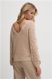 ΠΟΥΛΟΒΕΡ HAILEY ΧΡΩΜΑ: ΜΠΕΖ, PL702219 PEPE JEANS