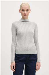 ΠΟΥΛΟΒΕΡ IZABEL TURTLENECK ΧΡΩΜΑ: ΓΚΡΙ, PL702224 PEPE JEANS