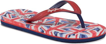 ΣΑΓΙΟΝΑΡΕΣ DORSET BEACH PBS70033 ΚΟΚΚΙΝΟ PEPE JEANS