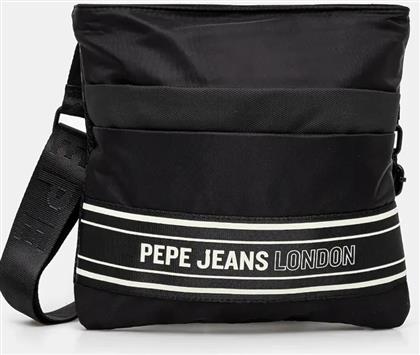 ΣΑΚΚΙΔΙΟ JESSE DUBLIN ΧΡΩΜΑ: ΜΑΥΡΟ, PM030856 PEPE JEANS