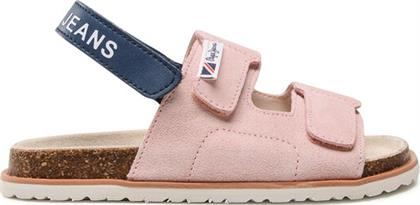 ΣΑΝΔΑΛΙΑ BERLIN GIRL STRAP PGS90179 ΡΟΖ PEPE JEANS