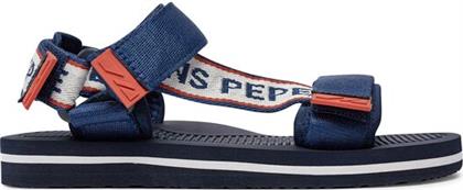 ΣΑΝΔΑΛΙΑ POOL ONE B PBS70063 ΣΚΟΥΡΟ ΜΠΛΕ PEPE JEANS