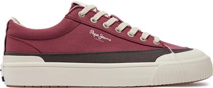 SNEAKERS BEN BAND M PMS31043 ΚΟΚΚΙΝΟ PEPE JEANS