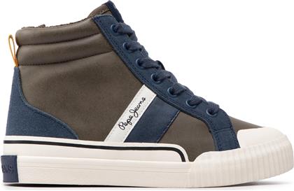 SNEAKERS OTTIS CASUAL HIGH B PBS30543 ΧΑΚΙ PEPE JEANS