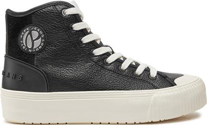 SNEAKERS PLS31576 ΜΑΥΡΟ PEPE JEANS