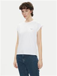 T-SHIRT BLOOMA PL506030 ΛΕΥΚΟ REGULAR FIT PEPE JEANS