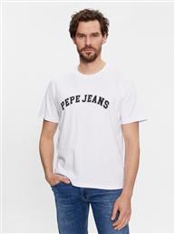 T-SHIRT CLEMENT PM509220 ΛΕΥΚΟ REGULAR FIT PEPE JEANS