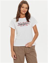 T-SHIRT GINNY PL505945 ΛΕΥΚΟ REGULAR FIT PEPE JEANS