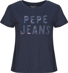 T-SHIRT ΜΕ ΚΟΝΤΑ ΜΑΝΙΚΙΑ BADI PEPE JEANS
