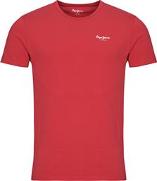 T-SHIRT ΜΕ ΚΟΝΤΑ ΜΑΝΙΚΙΑ ORIGINAL BASIC 3N PEPE JEANS