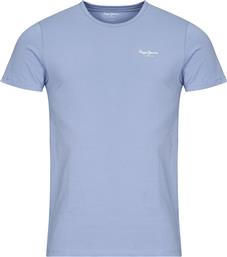 T-SHIRT ΜΕ ΚΟΝΤΑ ΜΑΝΙΚΙΑ ORIGINAL BASIC 3N PEPE JEANS